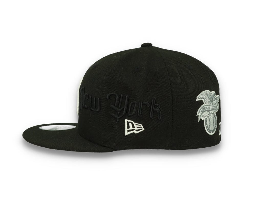 59FIFTY Script New York Yankees Black/White - LOKK