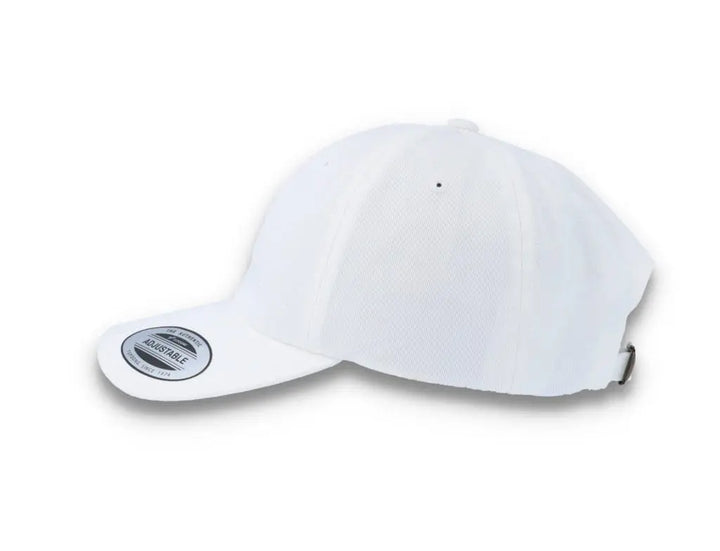 White Dad Cap Low Profile Cotton Twill - Yupoong 6245CM - LOKK