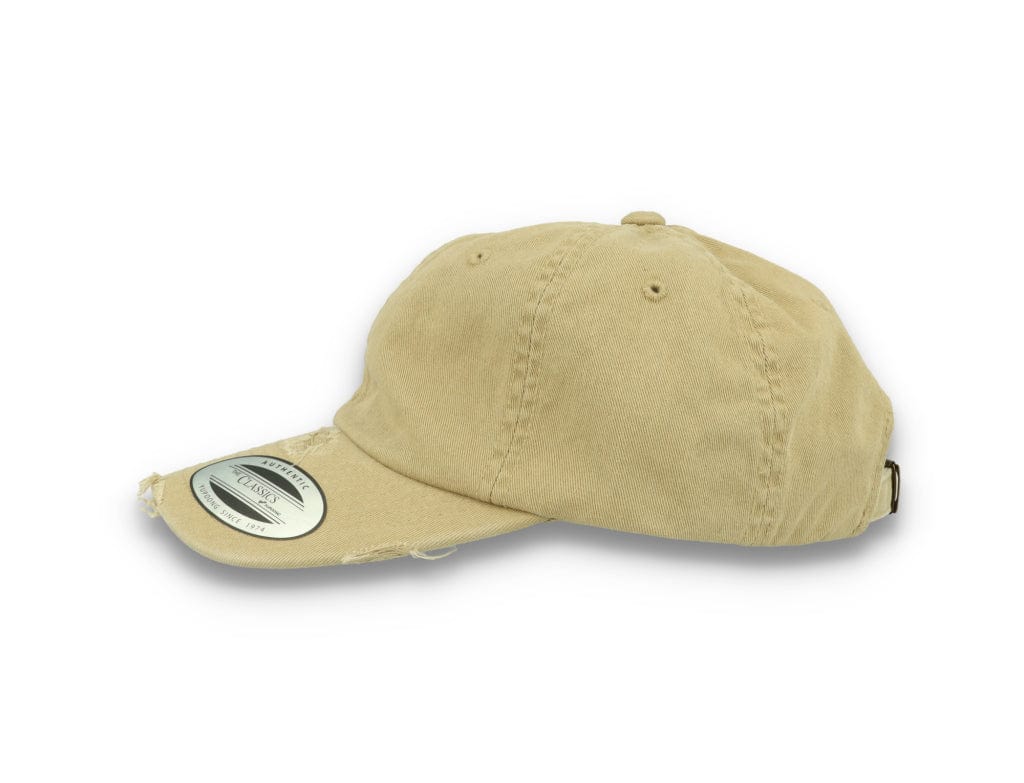Low Profile Destroyed Cap Khaki 6245DC - LOKK