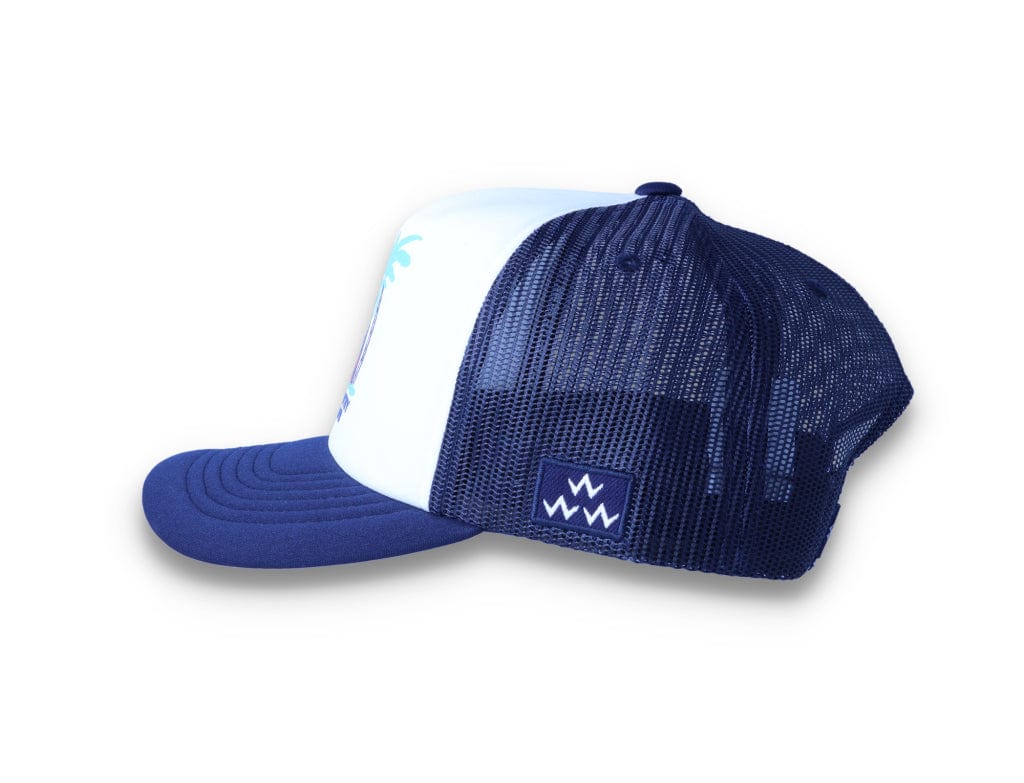 Trucker Cap Aloha Club White/Navy
