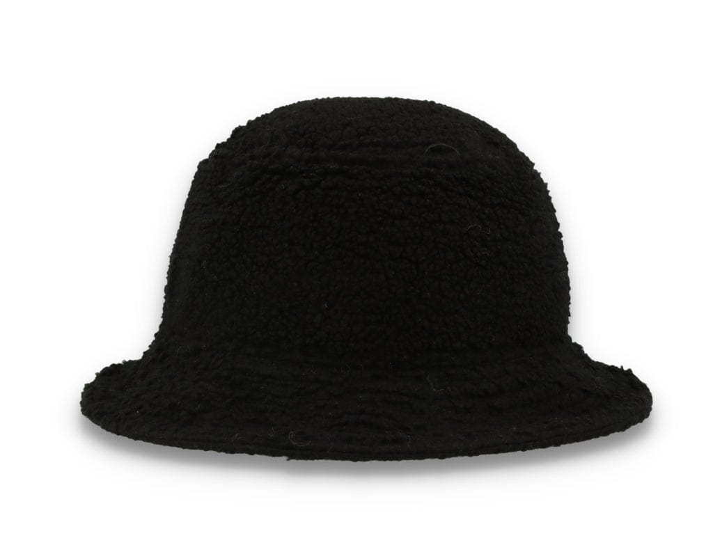 Bucket Hat Womens Borg Black - LOKK