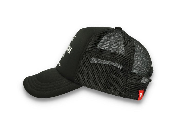 Trucker Cap Black Deus Canggu Address - LOKK