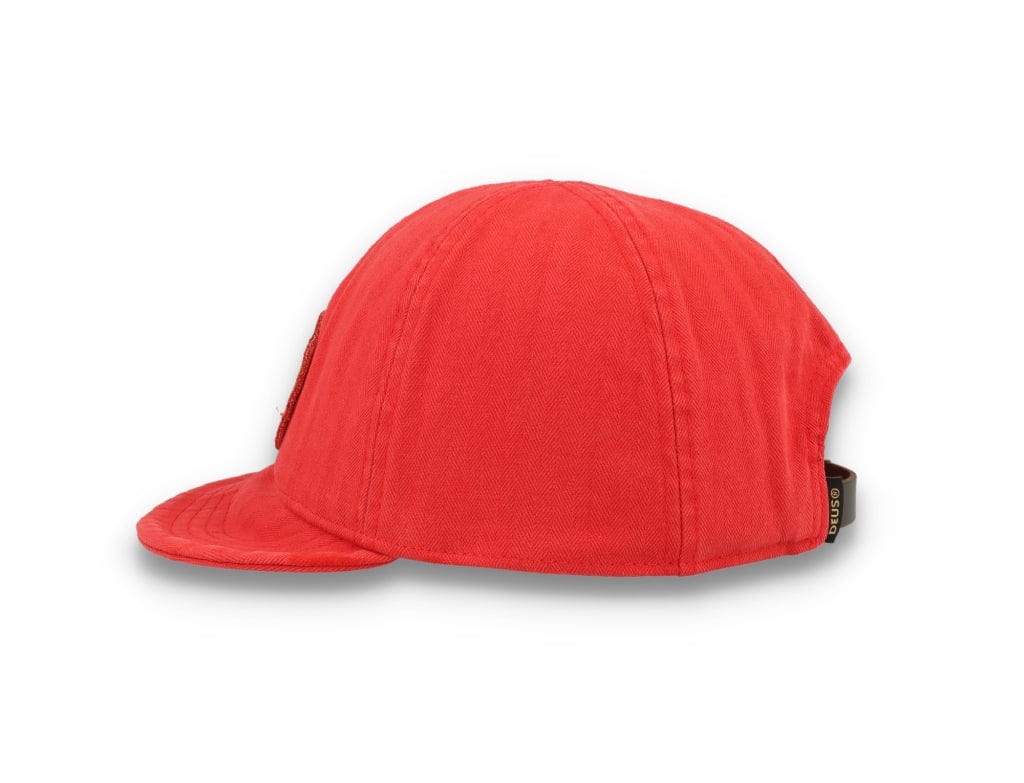 Kopex Short Visor Cap Grenadine Red - LOKK
