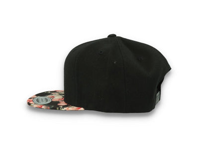 Yupoong Classic Snapback 6089F Red Floral