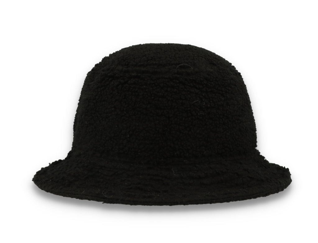 Bucket Hat Womens Borg Black - LOKK