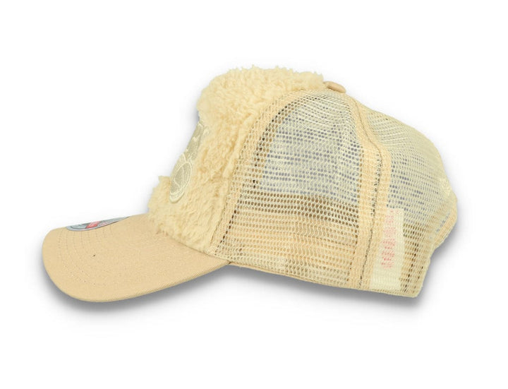 Trucker Cap NBA Sherpa Trucker Philadelphia 76ers Off White - LOKK