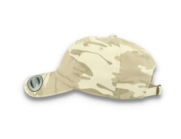 Low Profile Camo Washed Cap 6245CW Desert Camo - LOKK