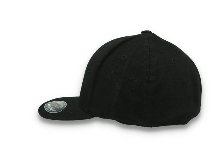 Black Organic Cap Flexfit Cotton 6277 - LOKK
