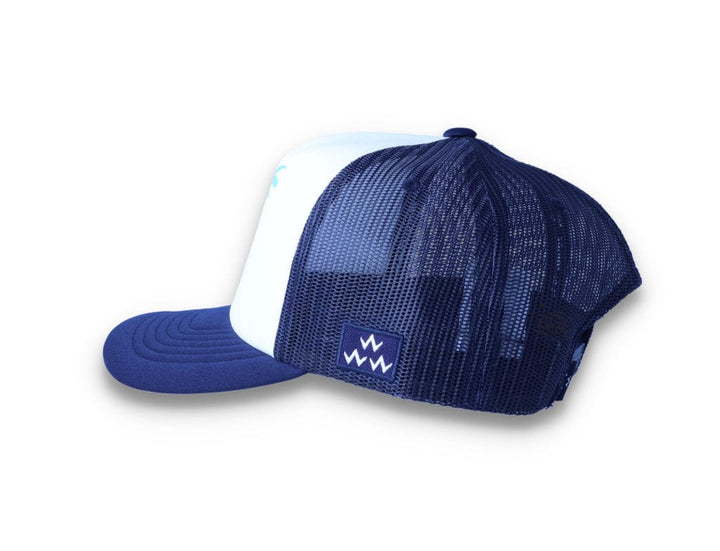 Trucker Cap Aloha Club White/Navy - LOKK