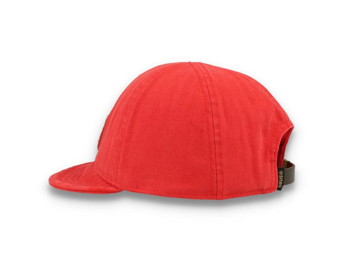 Kopex Short Visor Cap Grenadine Red - LOKK