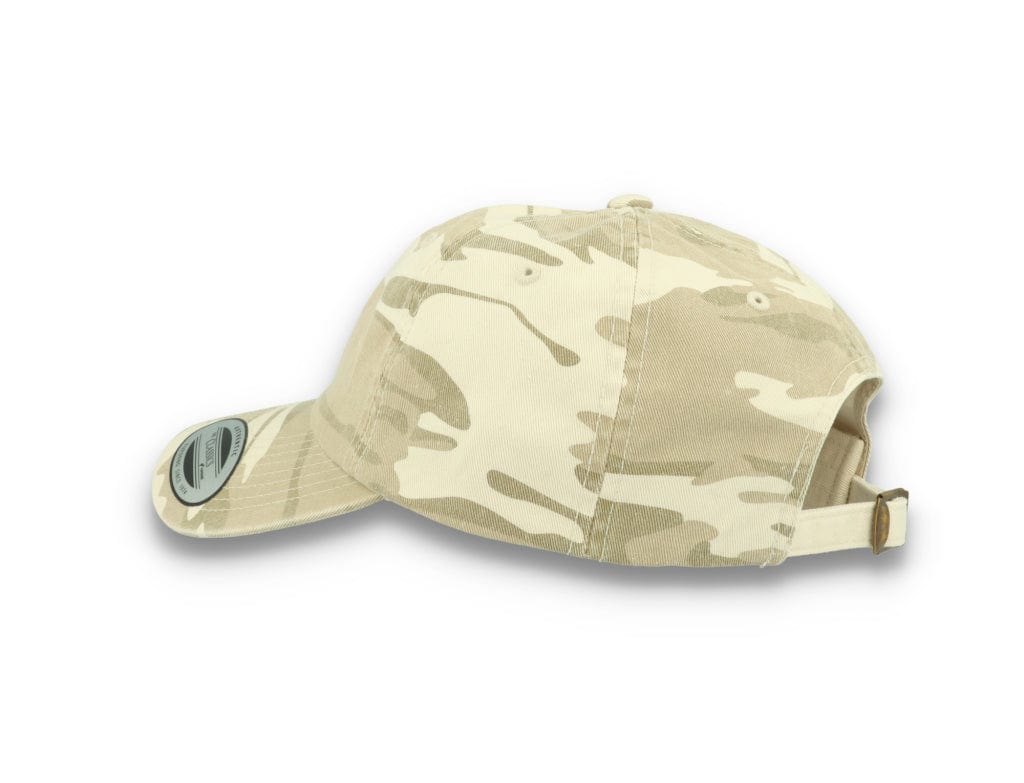 Low Profile Camo Washed Cap 6245CW Desert Camo - LOKK