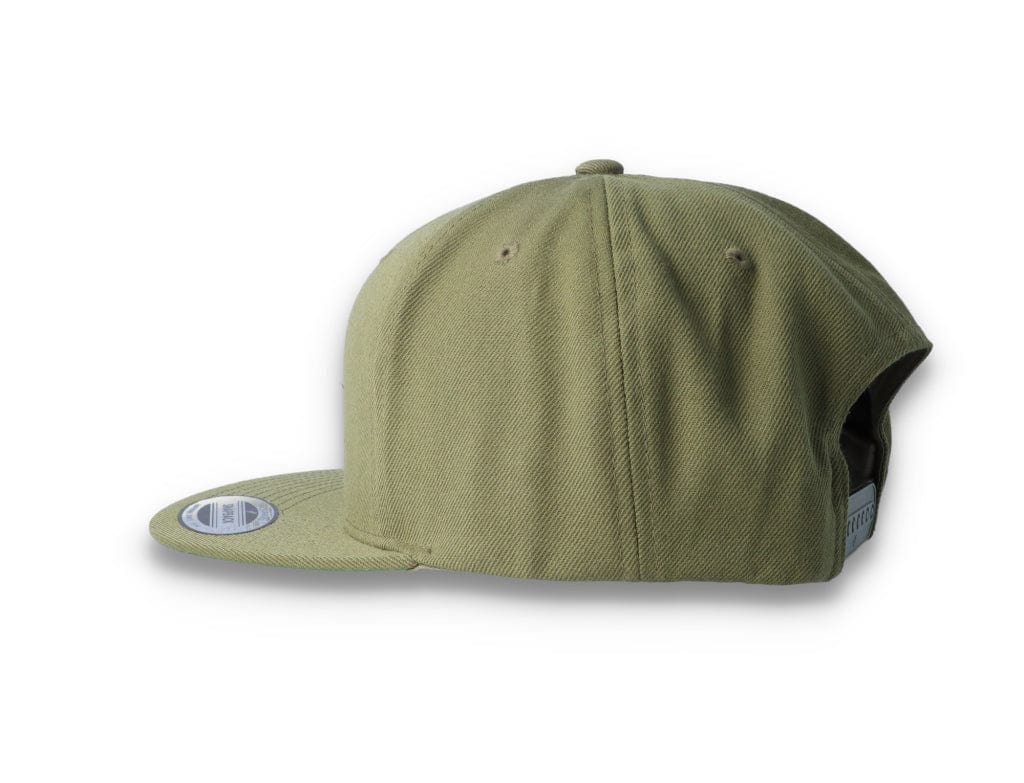 Olive Green Snapback Cap - Yupoong 6089M
