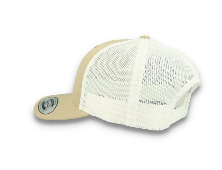 Flexfit 6606T Retro Trucker Khaki/White - LOKK