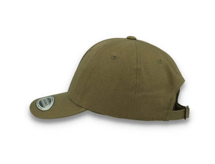 Buck Green Dad Cap Low Profile Cotton Twill - Yupoong 6245CM Buck - LOKK