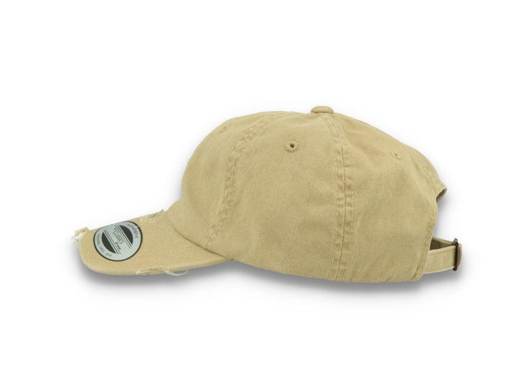 Low Profile Destroyed Cap Khaki 6245DC - LOKK