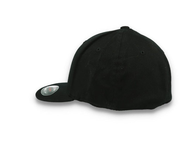 Black Organic Cap Flexfit Cotton 6277 - LOKK