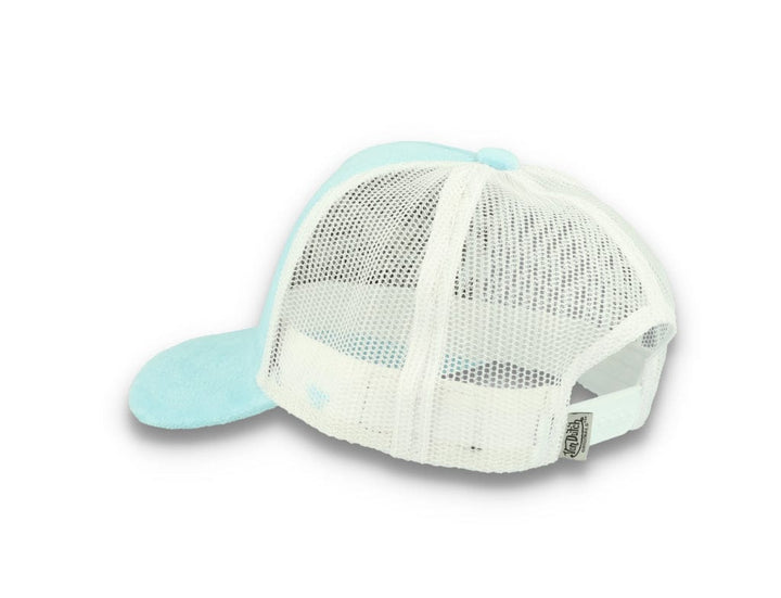 Von Dutch Trucker Cap Miami Velvet Light Blue/White - LOKK