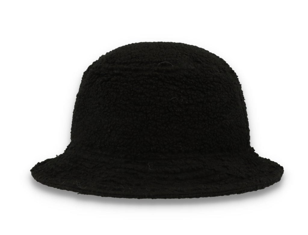 Bucket Hat Womens Borg Black - LOKK
