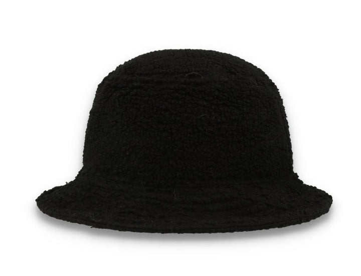 Bucket Hat Womens Borg Black - LOKK