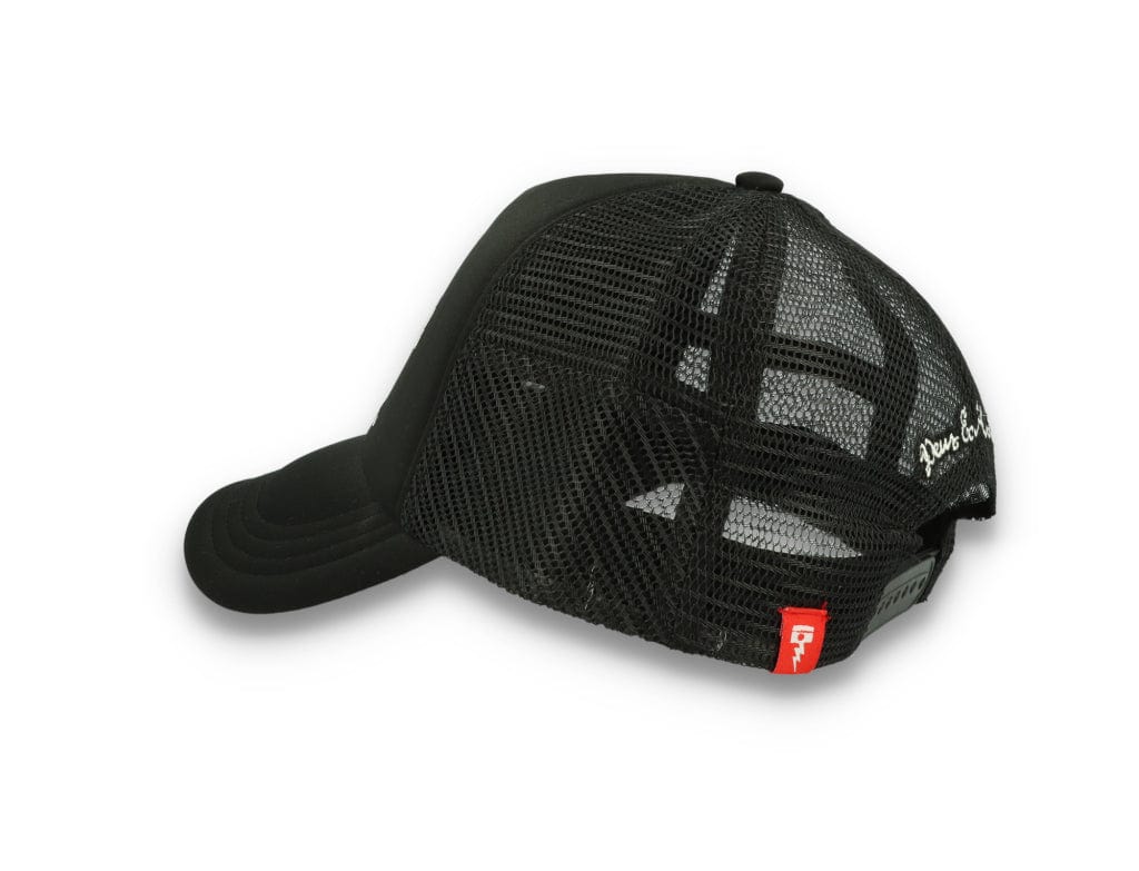 Trucker Cap Black Deus Canggu Address - LOKK