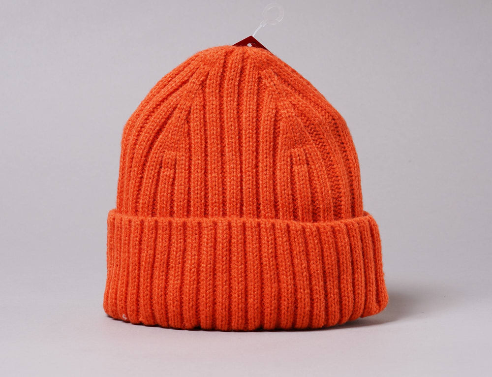 Beanie Cuff Lue Alis Fisherman Patch Beanie Orange Alis Cuff Beanie / Orange / One Size