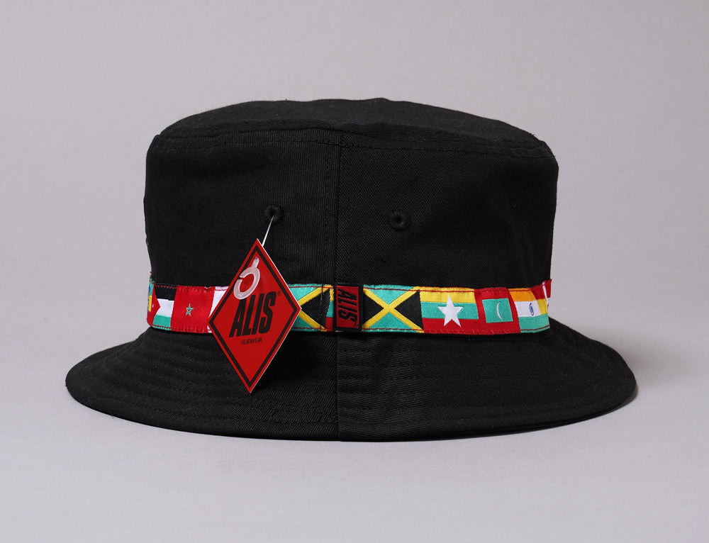 Hat Bucket Bucket Hat Alis Global Black Alis Bucket Hat / Black / One Size