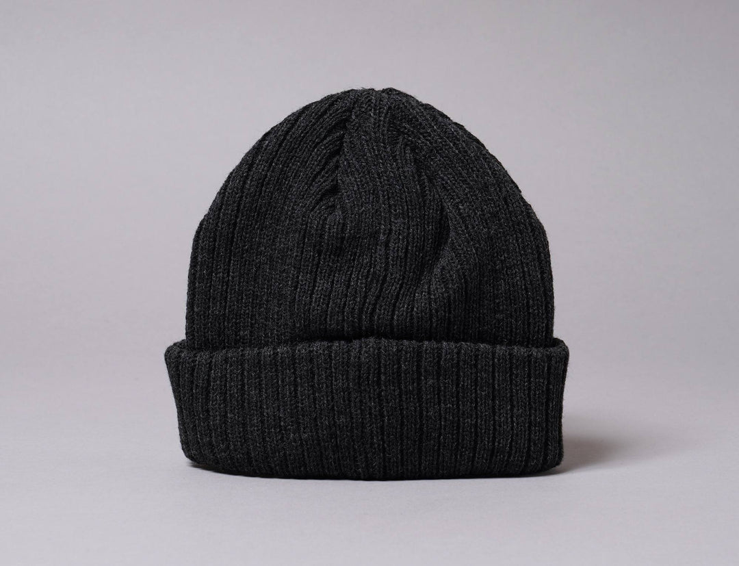 Beanie Fisherman Lue Atlantis Docker M655 Black Melange Atlantis Fisherman Beanie / Black / One Size