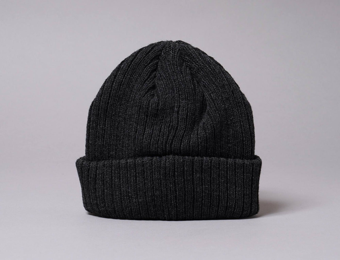 Beanie Fisherman Lue Atlantis Docker M655 Black Melange Atlantis Fisherman Beanie / Black / One Size