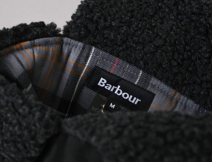 Beanie Trapper Fleece Lined Trapper Hat Black Barbour