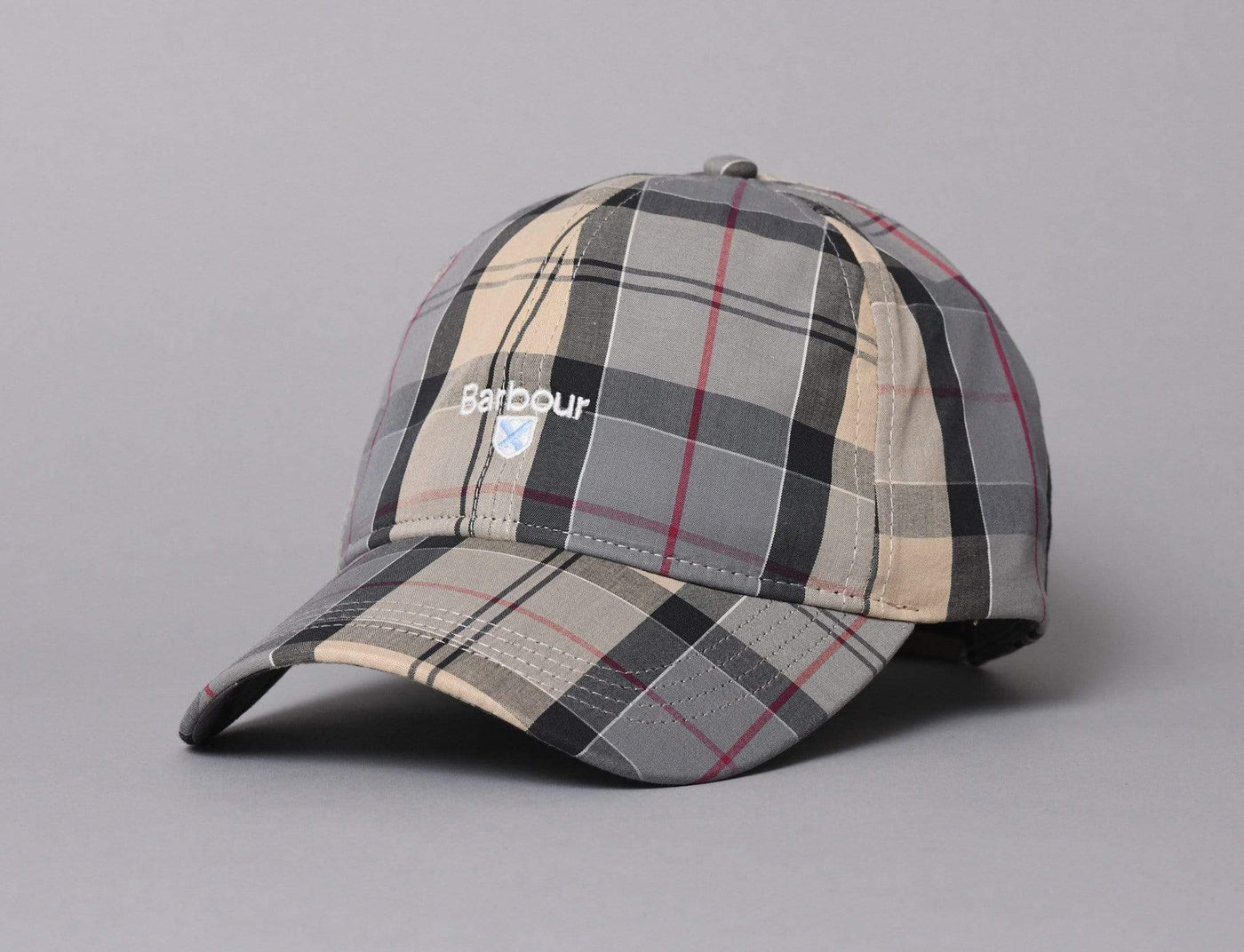 Cap Adjustable Barbour Tartan Sports Cap Dress Tartan Barbour Adjustable Cap / Beige / One Size