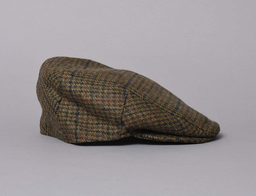 Cap Sixpence Barbour Crieff Cap Olive Check Barbour