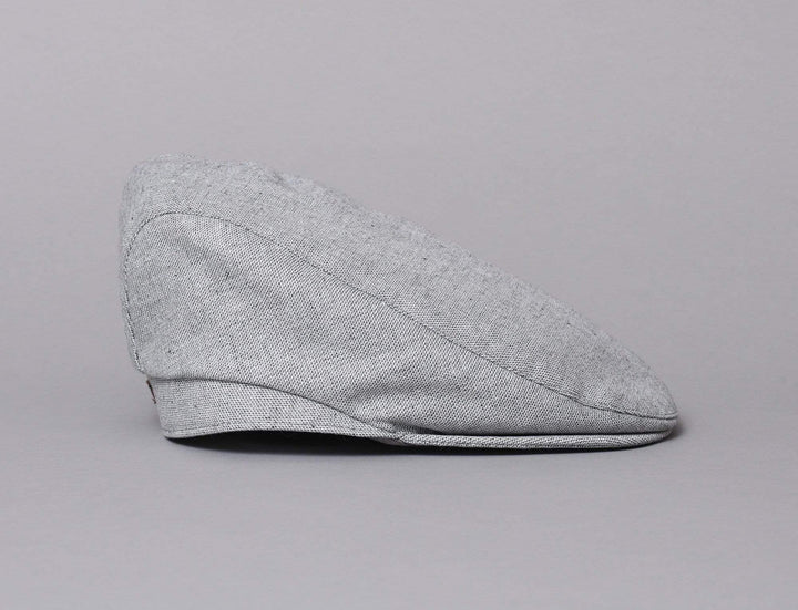 Cap Sixpence Barbour Hetton Flat Cap Light Grey Barbour