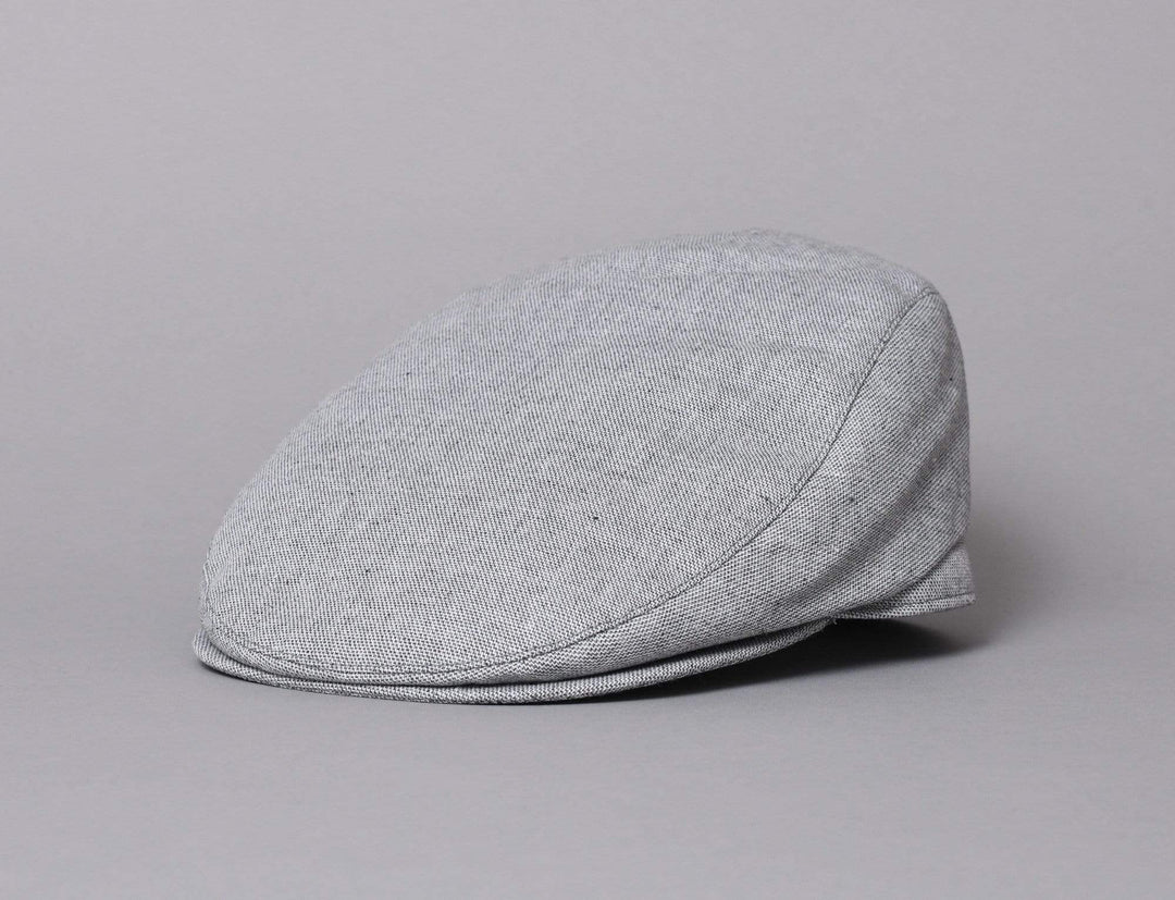 Cap Sixpence Barbour Hetton Flat Cap Light Grey Barbour