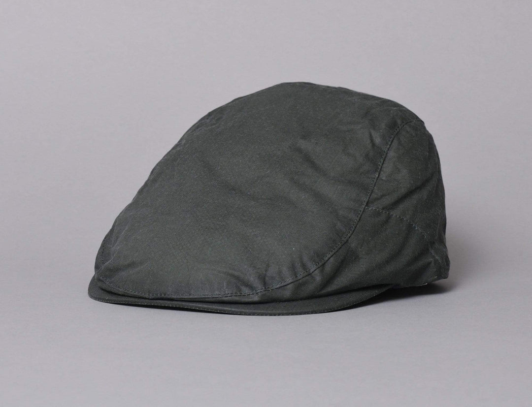 Cap Sixpence Barbour Lightweight Wax Flat Cap Light Forest Green Barbour
