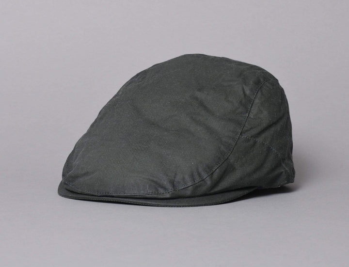Cap Sixpence Barbour Lightweight Wax Flat Cap Light Forest Green Barbour