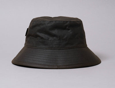 Hat Bucket Barbour Wax Sports Hat Olive Barbour