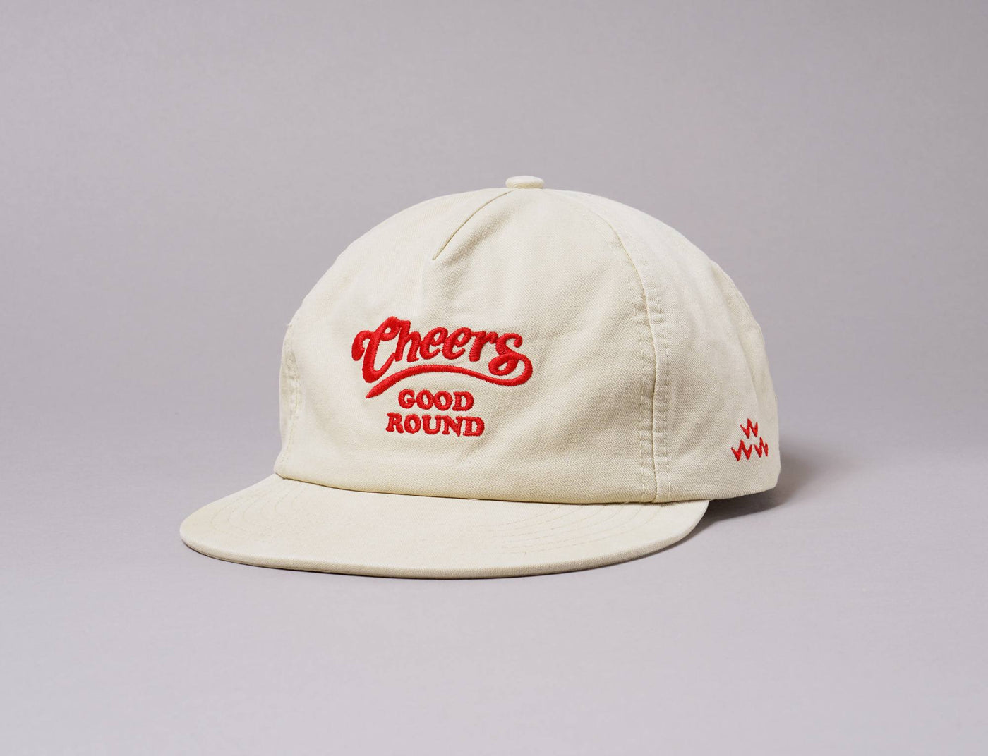 Cap Snapback Cheers Soft Peak Cap Cream Birds Of Condor Snapback Cap / Beige / One Size