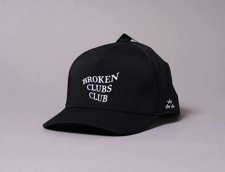 Cap Snapback Broken Clubs Club Snapback Cap Black Birds Of Condor Snapback Cap / Black / One Size