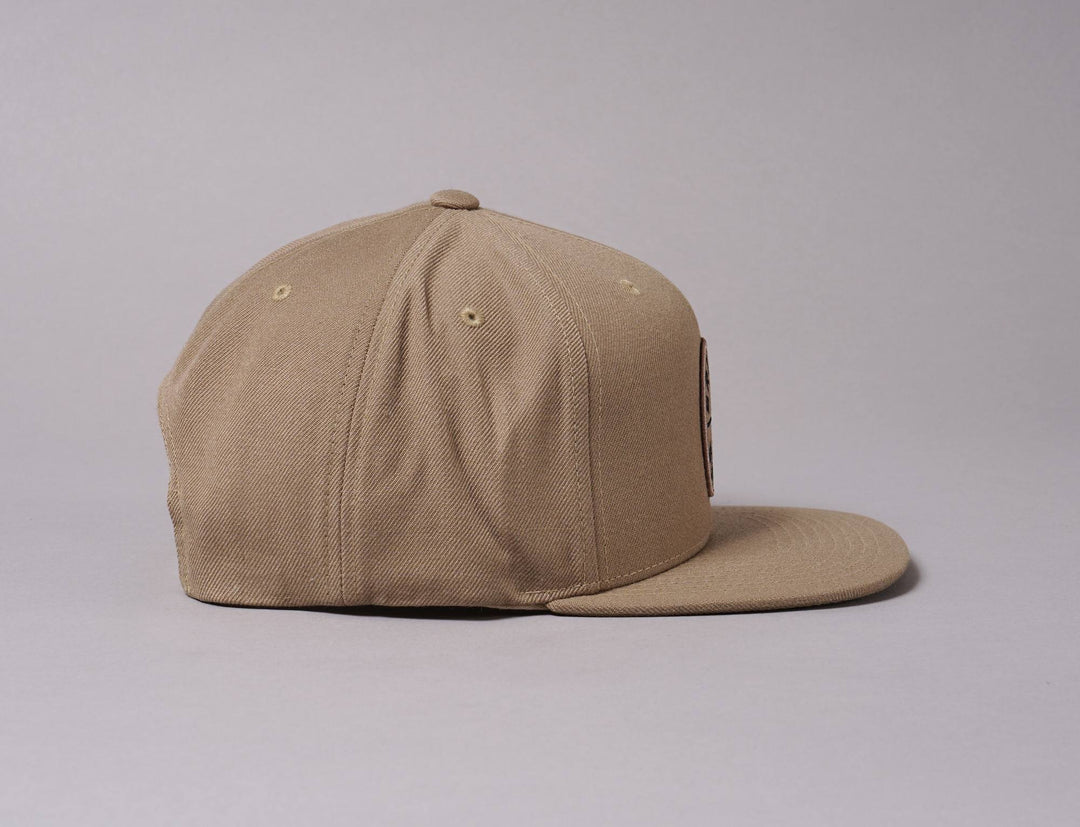 Cap Snapback Brixton Oath III Snapback Twig Brixton Snapback Cap / Beige / One Size