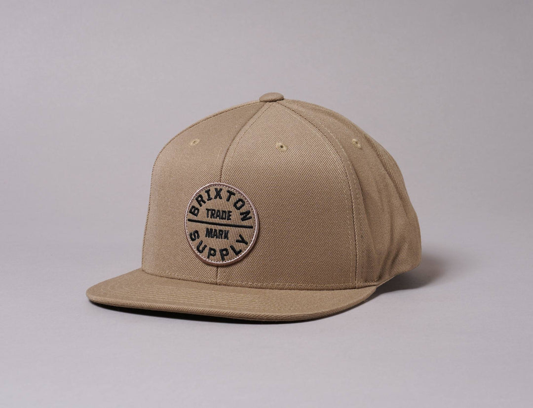 Cap Snapback Brixton Oath III Snapback Twig Brixton Snapback Cap / Beige / One Size
