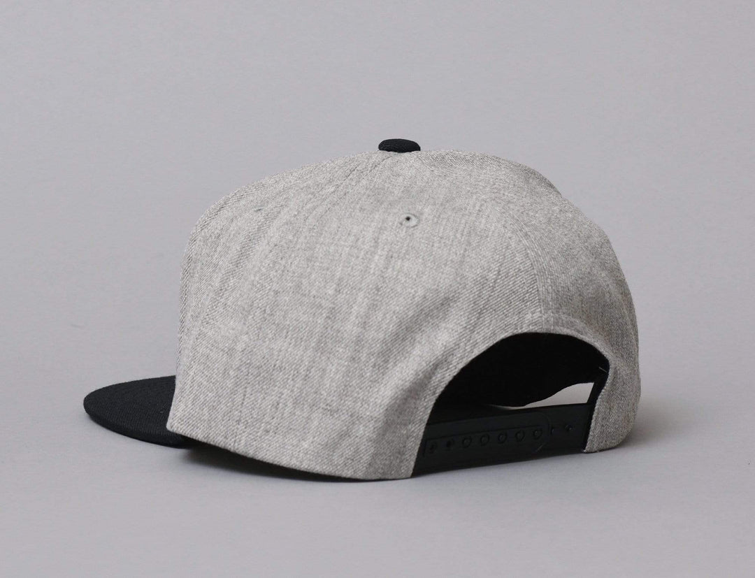 Cap Snapback Brixton Oath III Snapback Heather Grey/Black Brixton Snapback Cap / Grey / One Size