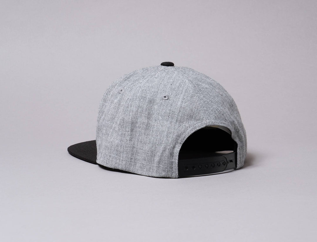 Cap Snapback Brixton Rival MP Snapback Heather Grey/Black Brixton Snapback Cap / Grey / One Size