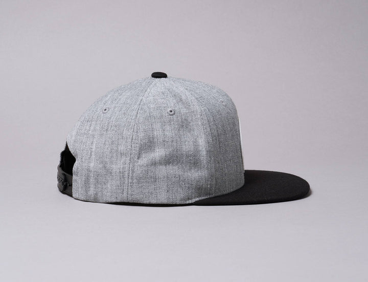 Cap Snapback Brixton Rival MP Snapback Heather Grey/Black Brixton Snapback Cap / Grey / One Size