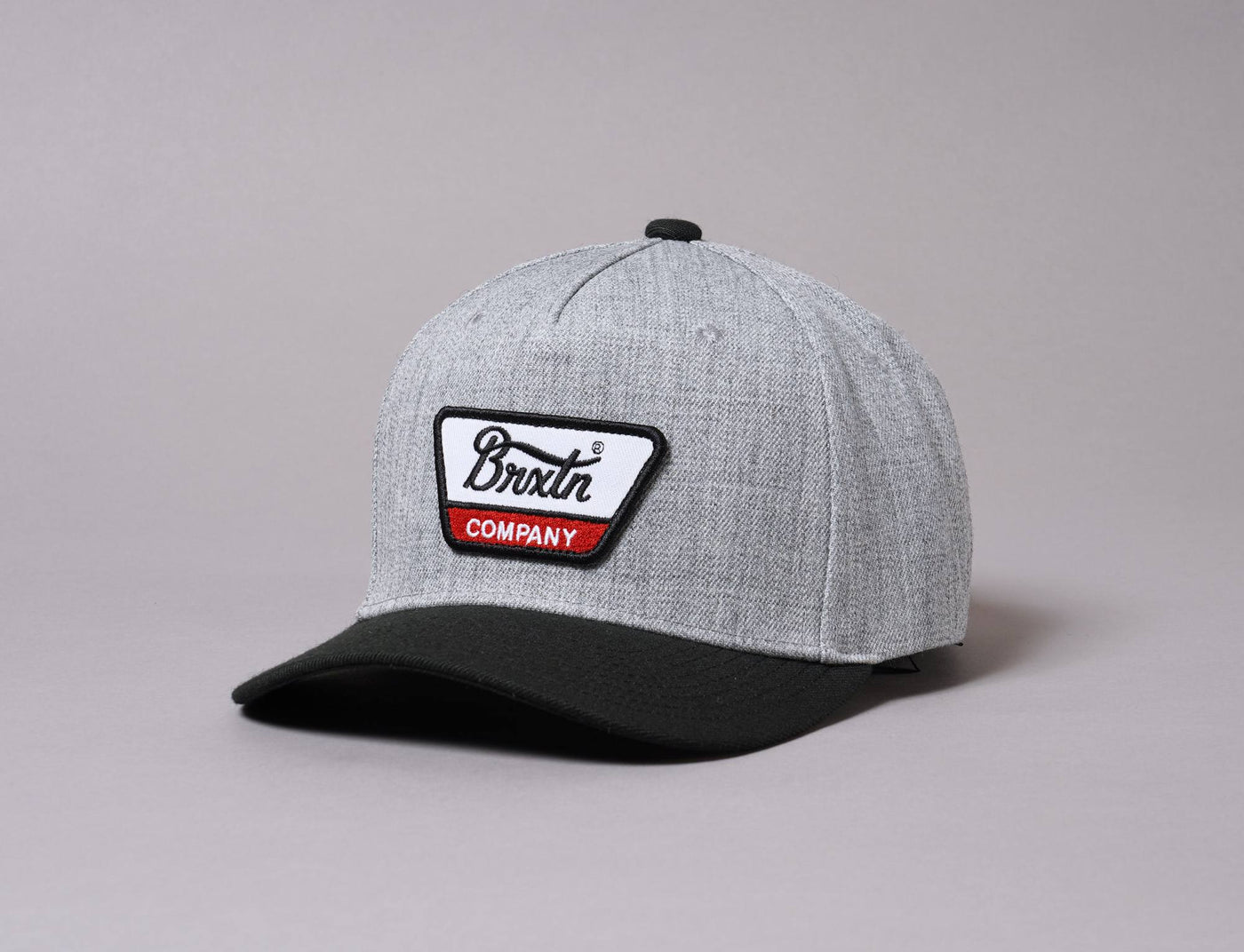 Cap Snapback Linwood Snapback Heather Grey/Black Brixton Snapback Cap / Grey / One Size