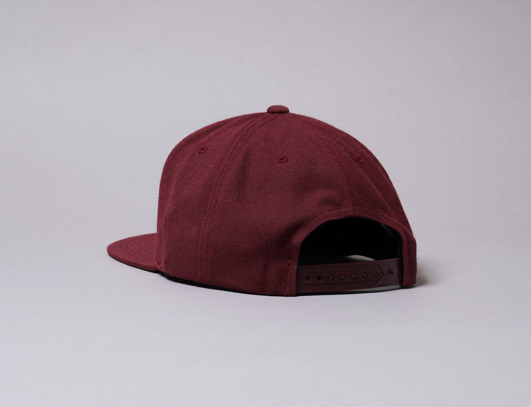 Cap Snapback Brixton Wheeler Snapback Maroon Brixton Snapback Cap / Red / One Size