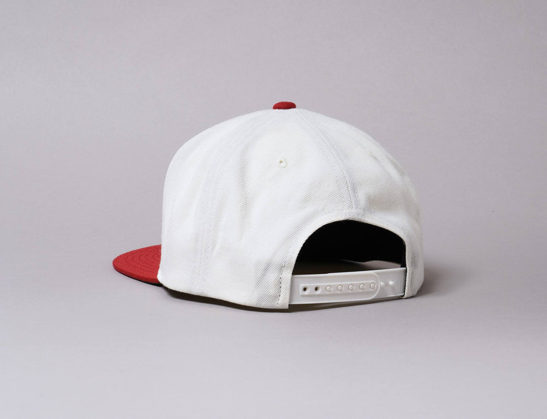 Cap Snapback Brixton Rival MP Snapback Off White/Brick Brixton Snapback Cap / White / One Size