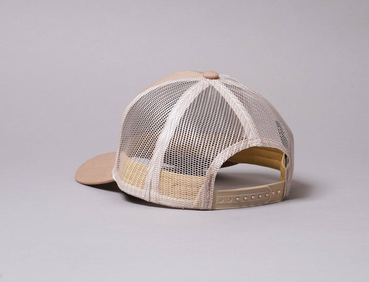 Cap Trucker BRIXTON CREST X MP MESH CAP - KHAKI Brixton Trucker Cap / Brown / One Size