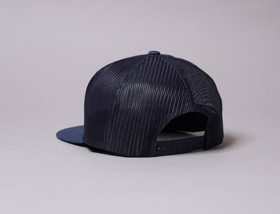Cap Trucker BRIXTON GRADE MESH CAP - WASHED NAVY/EVERGREEN Brixton Trucker Cap / Navy / One Size