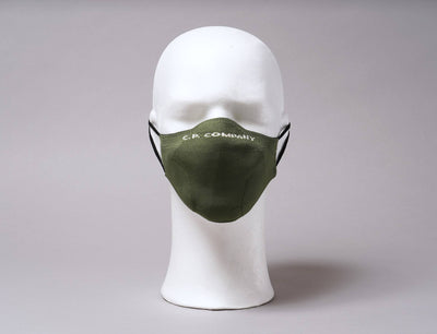 Accessorie Face Mask C.P. Company Dryarn® Face Mask Olive Green C.P. Company Face Mask / Green / One Size