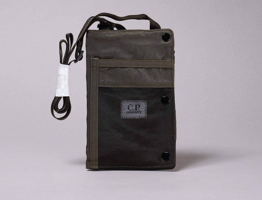 Accessories Bag C.P. Company Utility Pouch Nylon Garment Dyed Ivy Green C.P. Company Utility Pouch / Black / One Size